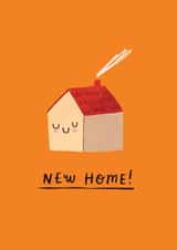 Cute New Home Card - Cosy Little House created by Paint Soup