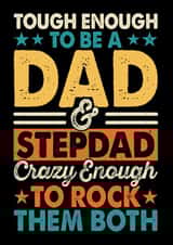 Heartfelt Fathers Day Card - Step Dad created by Sass&Sarcasm