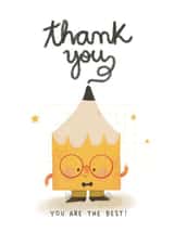Cute Thank You Card - For Teacher created by The Corner House Crafts