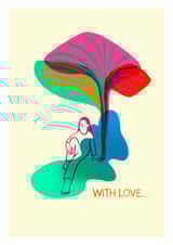 Pretty Colourful Thinking of You Card - With Love - For Her created by Nick Peill