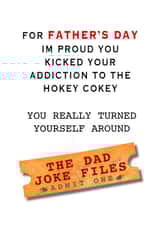 Funny Father’s Day Card - Dad Joke - Hokey Cokey created by Tilly From The Tuck Shop