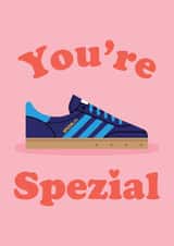 Funny Anniversary Card - You're Spezial Pun - Trainers, Sneakers, kicks created by Studio Boketto
