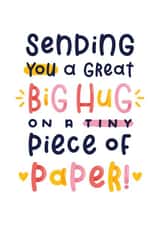 Paper Hug - Thinking of You Card created by Joanne Hawker