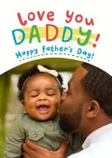 Personalised Father's Day Photo Card created by Josie Gledhill - Heartfelt Father's Day Card - From the Kids