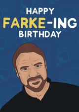 Funny Birthday Card - Leeds United - Daniel Farke created by Emily Render