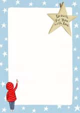 Cute Fathers Day Card - Drawing from the Kids - Little Artist created by Love Lucy Illustration