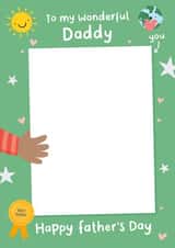 Cute Father's Day Card - Drawing of Daddy - FromThe Kids - My Wonderful Daddy created by Macie Dot Doodles