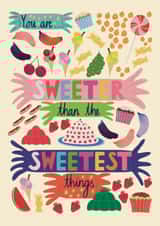 Pretty Just Because Card - Sweeter Than The Sweetest Things created by Isabel Canvas