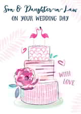 Classic Wedding Card - For Son & Daughter in Law created by Katie Phythian Design