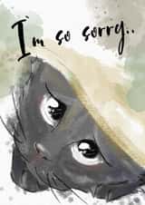 A touching postcard in case you are guilty created by Lovely pictures