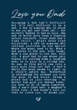 Heartfelt Father's Day Card - Thankful and Senimental created by Coulson Macleod