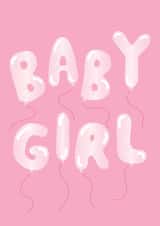 Baby Girl - Congratulations New Baby Card created by All The Best