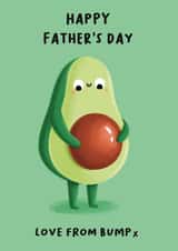 Cute Father’s Day Card - For Dad To Be - From Bump created by Sophie Kent Illustration