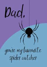 Cute card for Dad - Father's Day - Saved from the spiders created by The Paper Scientist