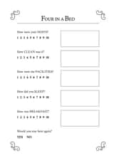 Four In A Bed, TV Show Greeting Card, Birthday Card created by @veryarshshop