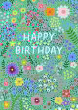 Pretty Birthday Card - For Her - Floral created by Pear Tree Press
