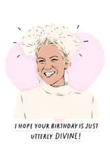 Lucinda Light inspired birthday card, perfect for any fans of mafs Australia! created by EllieReynoldsDesign