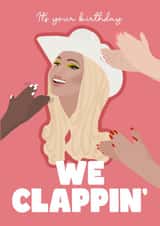 Cowboy Carter herself be snappin’, clappin’, drummin’ cos it’s your birthday! created by Greetings from Grieve