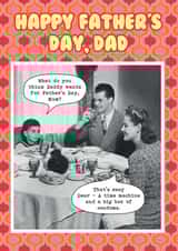 What Dad Wants For Father's Day created by Liverpool Card Studio