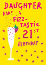 Classic Birthday Card - Daughter - 21st created by Earlybird