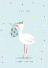 Cute New Baby Boy created by Kath Watmough Designs