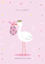 Cute New Baby Girl created by Kath Watmough Designs