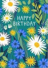 Summer Floral Birthday Card created by Pablo and Pickle Studio
