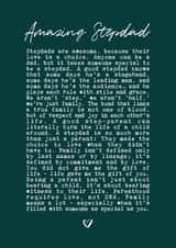 Heartfelt Father's Day Card - Thankful and Sentimental created by Coulson Macleod