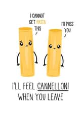 Cute pun based leaving card - travelling - new job created by Just Joy Designs