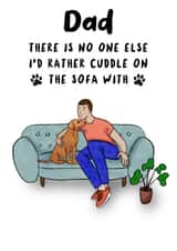 Cute Father’s Day Card - Dog Dad - Labrador - From The Dog created by TheYoungBandit .