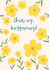 Chin Up Buttercup - Encouragement Card - For Friend created by Sarah Frances