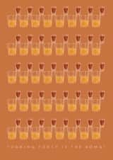 Classic 40th birthday card for the jagerbomb lover! created by @doublepea_designs