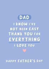 Heartfelt Father's Day Card - Difficult Child created by Fliss Muir