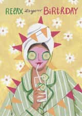 Pretty Relaxed Birthday - For Her, Sister, Friend - Day Wellness Spa in Pyjamas created by Caroline Bonne Müller