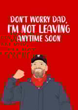 Funny Father's Day Card - Jurgen Klopp - Liverpool Football Club created by The Cake Thief