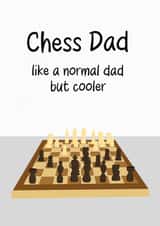 Birthday/Father's Day Card for a Chess loving Dad created by Victoria Grace Designs