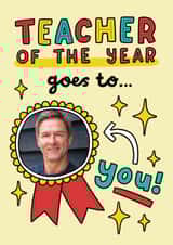 Personalised Thank You Photo Card created by Josie Gledhill - Cute Thank You Photo Card - For Teacher