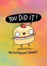 You do it! - The Victorious Sponge created by Katie Abey