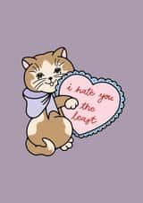 I Hate You The Least created by Illustrated Jess