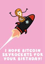 Crypto Bitcoin - Happy Birthday created by Anthony Richardson