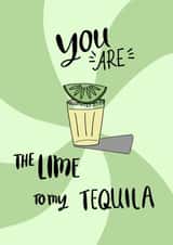 The perfect card for your best friend, especially if you like drinking together! created by Phoebe Singer