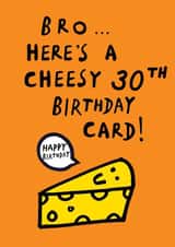 Funny Birthday Card - 30th - For Brother created by Earlybird