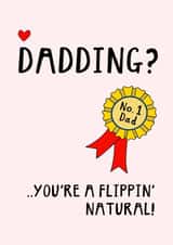 Sweet first Father’s Day card for new dad created by Hello Hatty