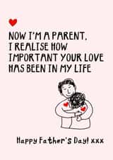 Heartfelt Father’s Day card for father figure/Dad created by Hello Hatty