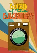 Hearfelt Father's Day Card - Lord of the Laundry created by RAPPIT
