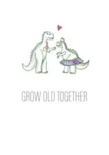 Share love with this cute Dinosaur card for your loved one created by Designs by Elena