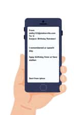 Baby Reindeer Birthday Card, Stalker, Funny Birthday Card, Iphon, Speshl Day created by Stephanie Birch-Foster