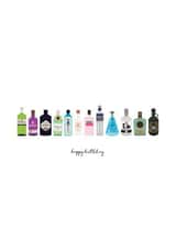 Gin illustration - Birthday card created by two two one design