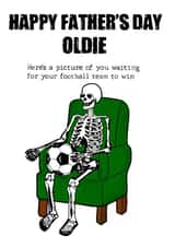 Father’s Day - football - funny created by Holly Goulding
