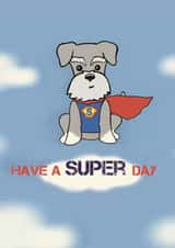 Cute Birthday card - Super Dog created by Miss Rose Creates
